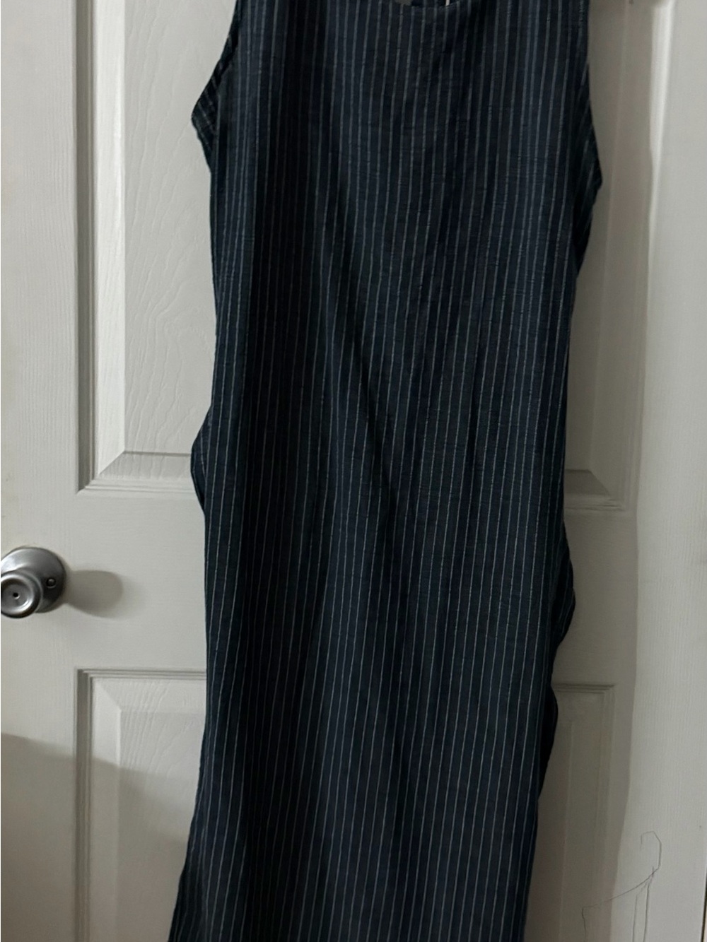a new day Black Pinstripe Maxi Skirt